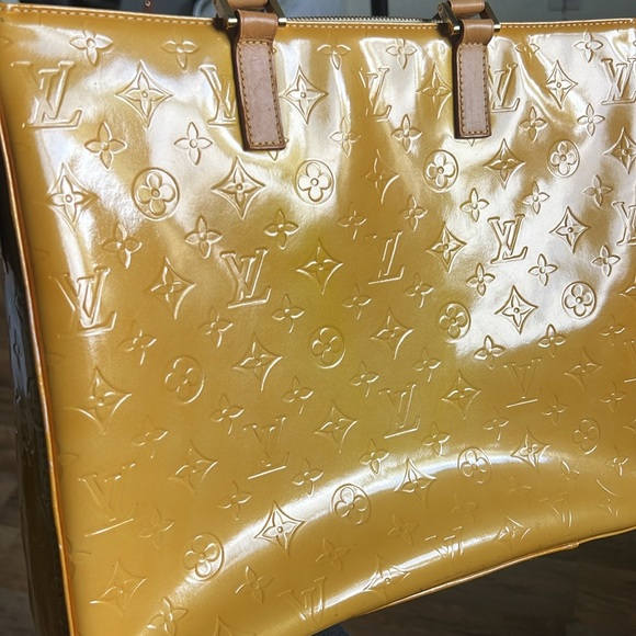 Authentic Louis Vuitton Bernie’s Columbus shoulder tote bag yellow - Picture 6 of 17